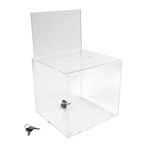 Acrylic Ballot Box (1)