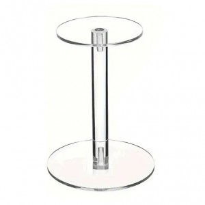 Small Circular Acrylic Displays Stands