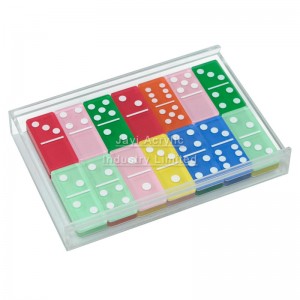 acrylic domino set