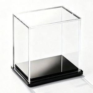 Acrylic Display Box with Black Base