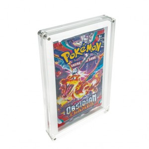 Acrylic Display Case for Pokemon Booster Pack