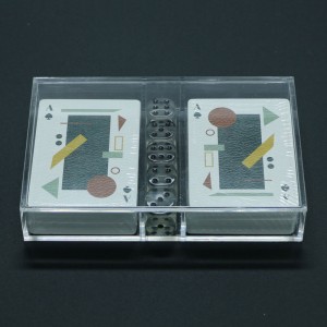 Acrylic Poker Set Board Game