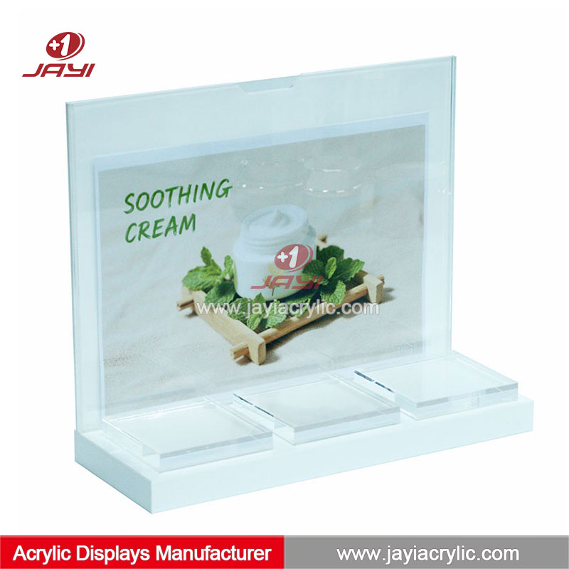 Acrylic Skincare Display Stand (4)