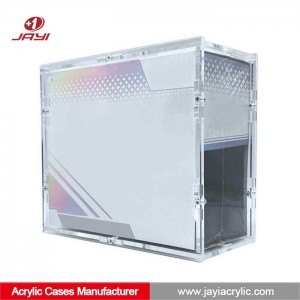 Clear ETB Acrylic Case with Screws