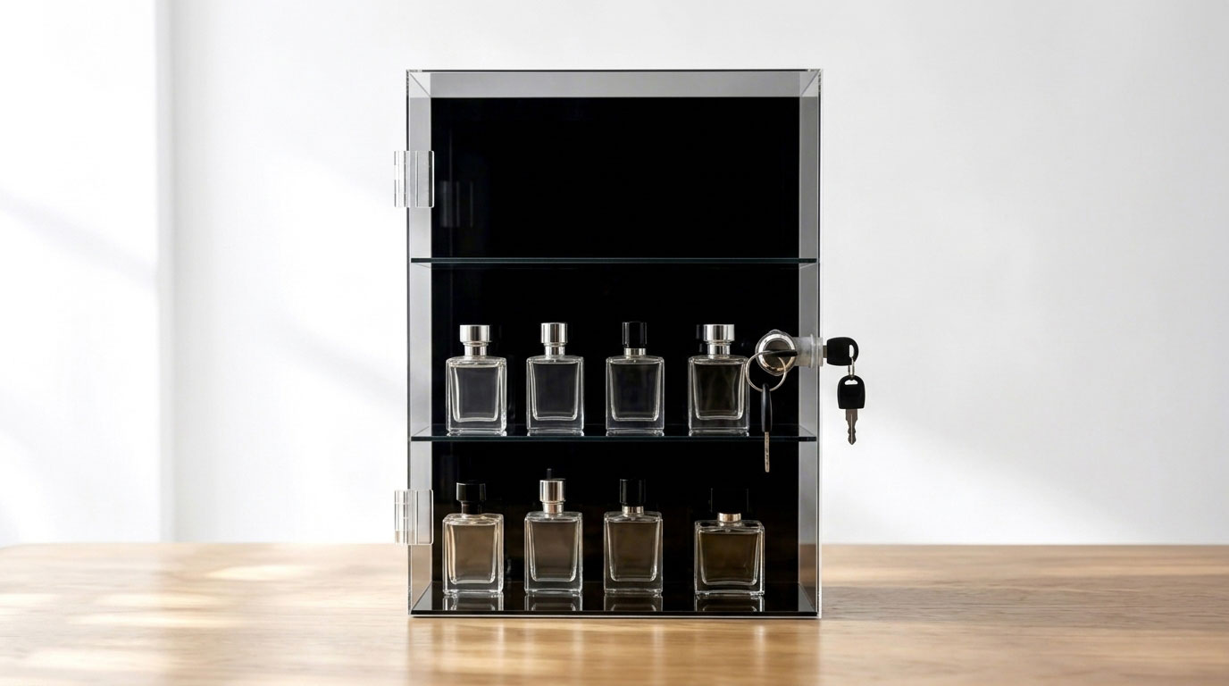 Clear acrylic display box