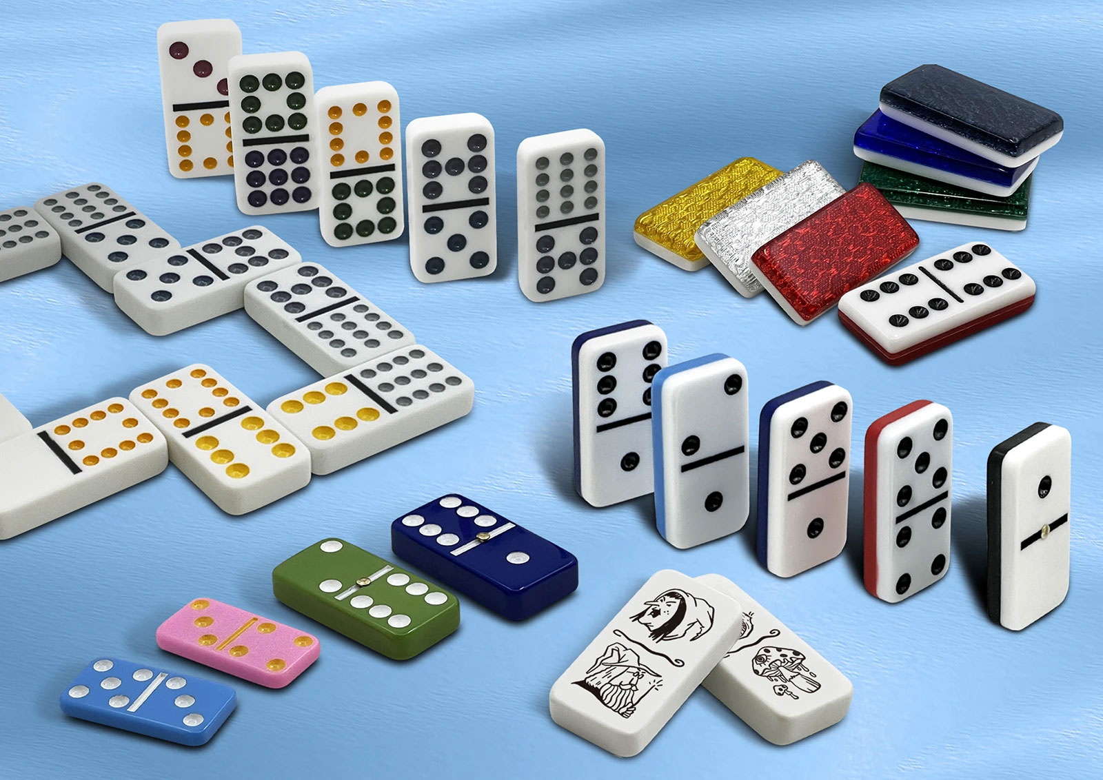 Double 9 Domino Set (55 Pieces)