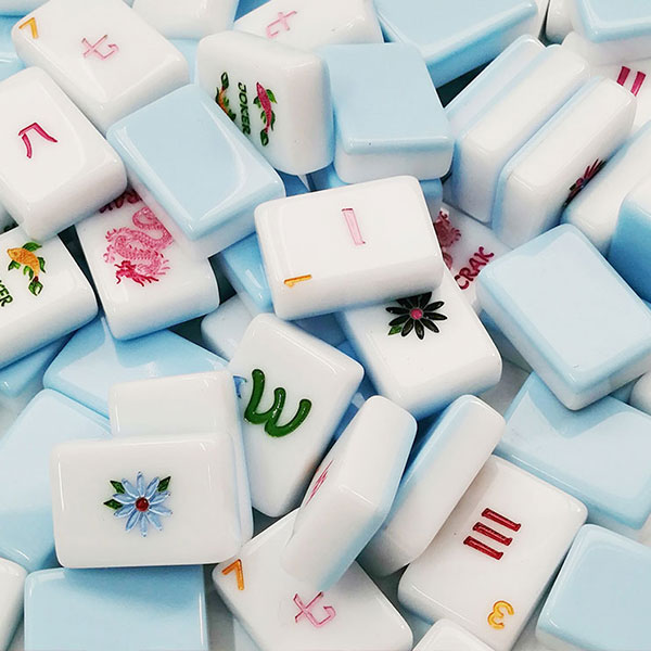 Engraved American Mahjong Tiles