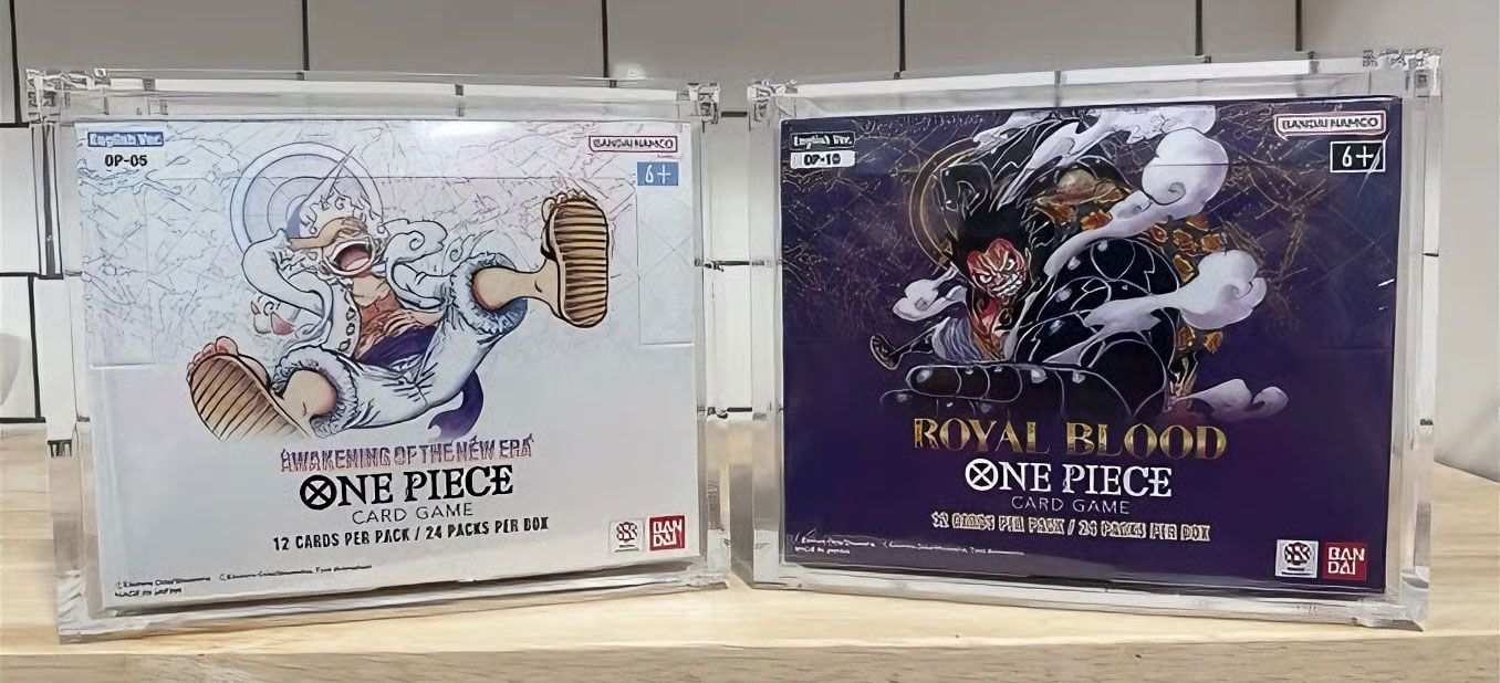 One Piece Booster Box Acrylic Case