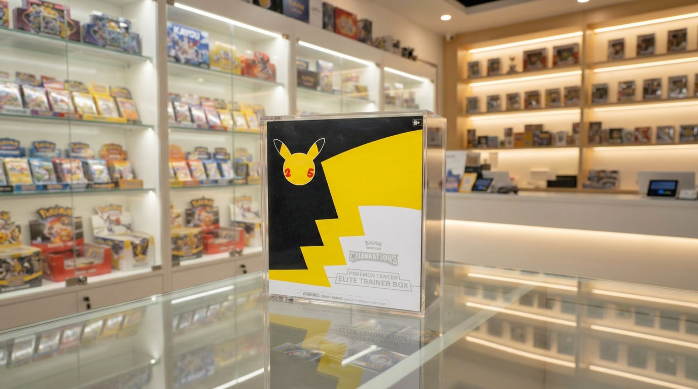 Pokémon ETB acrylic case