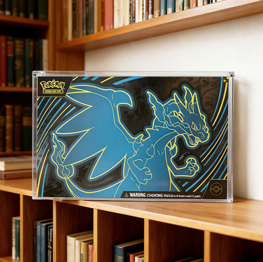 Pokémon Mega Charizard X ex UPC Acrylic Case