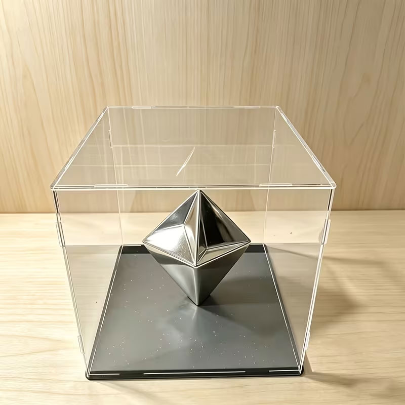 Standard Countertop Acrylic Display Box with Black Base