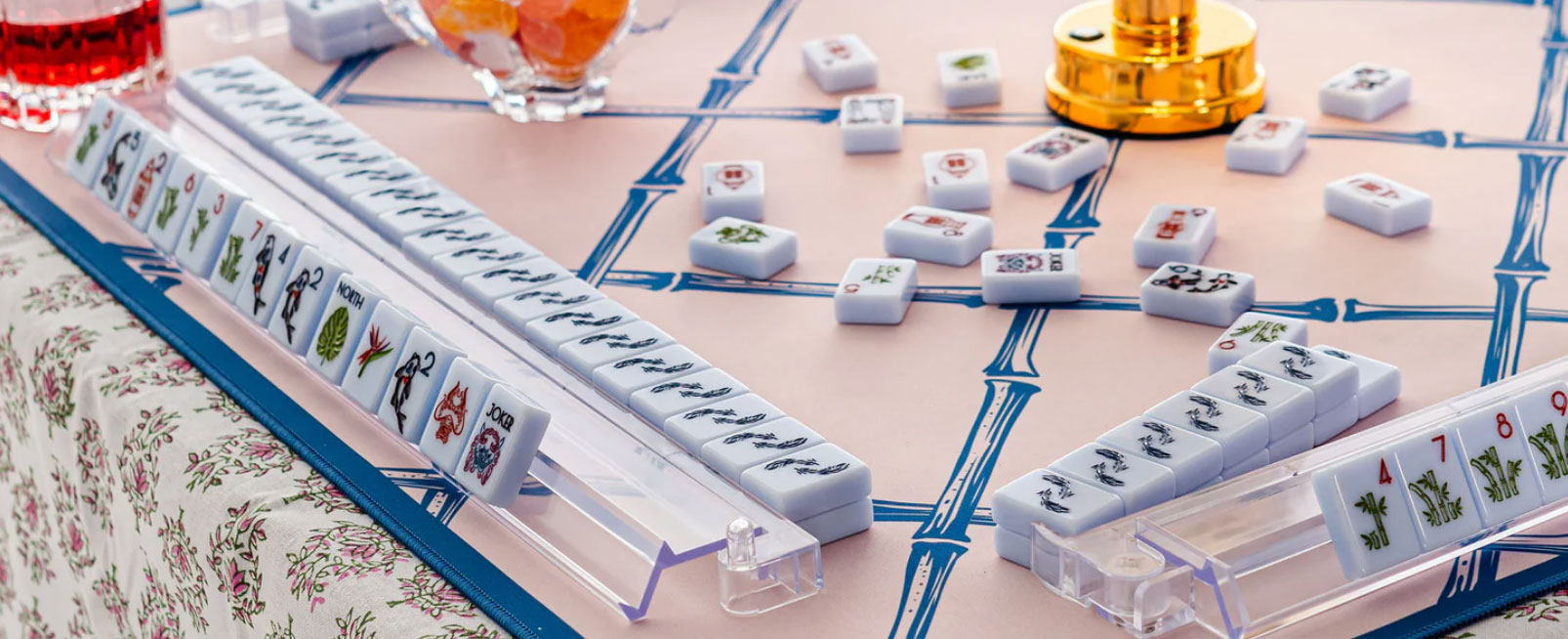 acrylic mahjong set