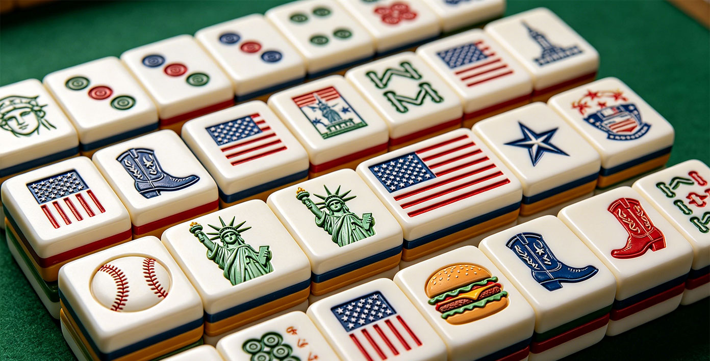 american mahjong set