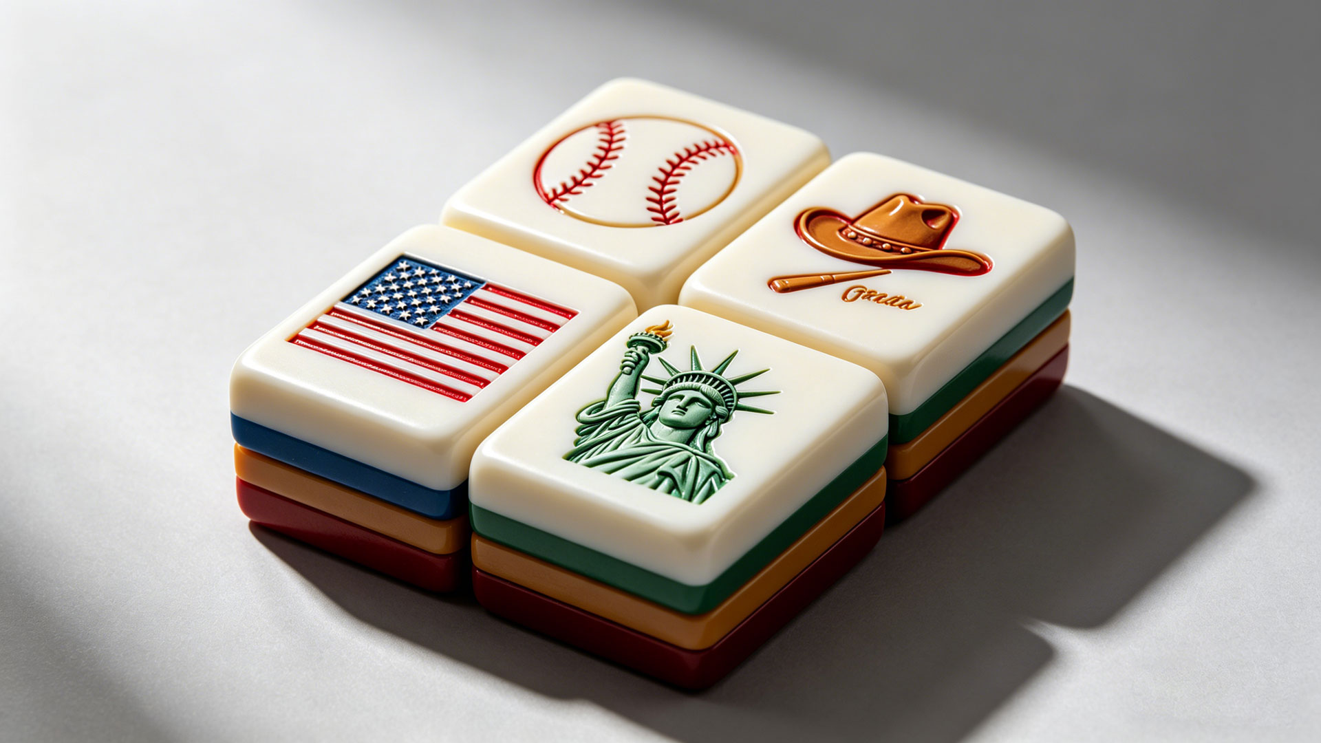 custom american mahjong tiles manufacturer