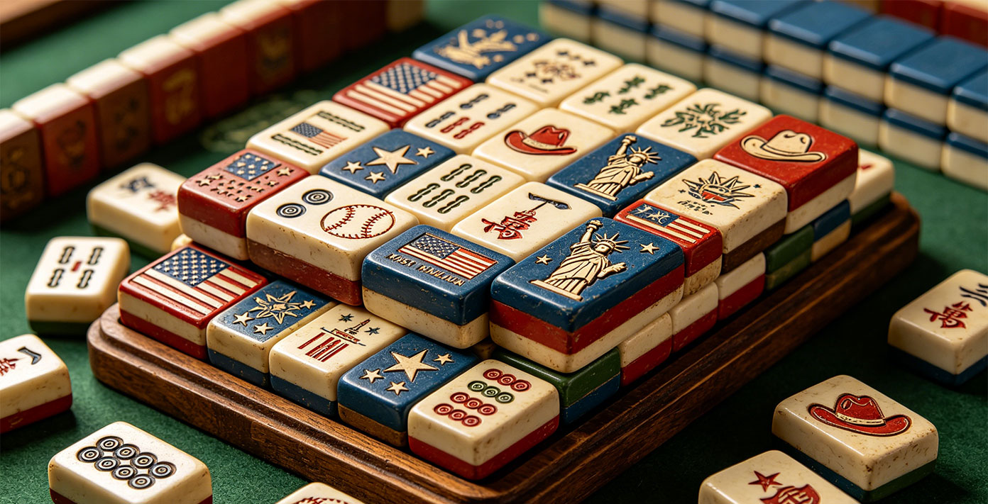 custom american mahjong tiles
