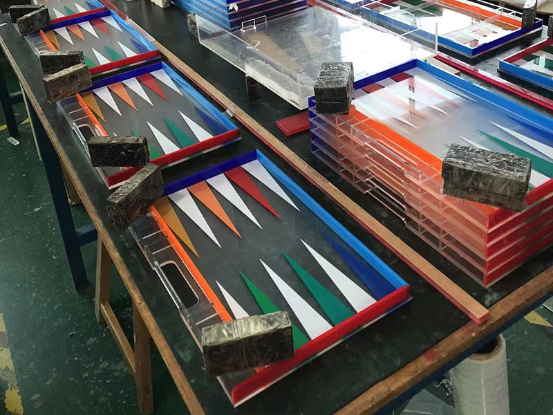 custom backgammon