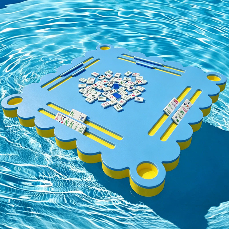 floating mahjong mat for pool