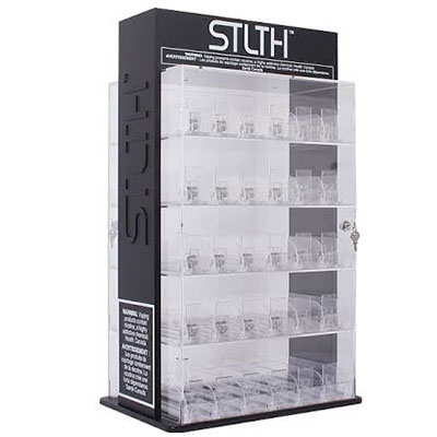 lockable acrylic ZYN display case