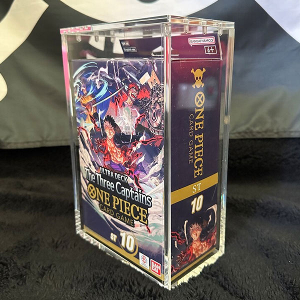 one piece starter deck acrylic case